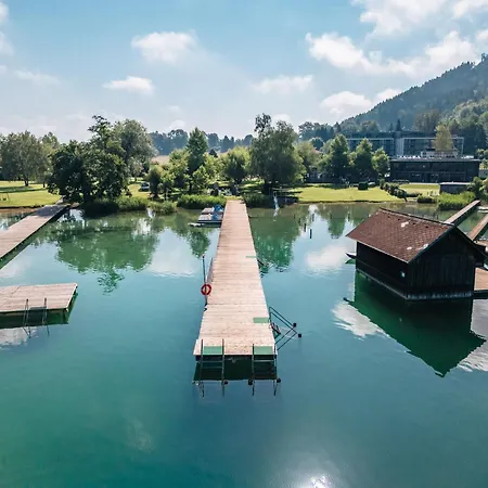 아파트 Fruehstueck Terrasse Mit 1 Schlafzimmer Unterburg am Klopeiner See
